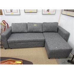 New - Convertible upholstered sofa / bed