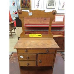 1920's Salesman sample washstand