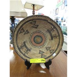 Woven Hopi bowl