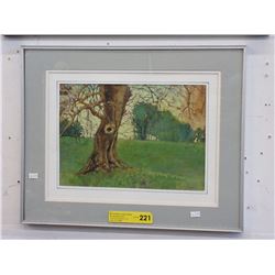 William McKibbon oil on canvas "Oak Tree"