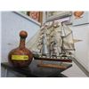 Image 1 : Ship model & wine bottle