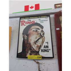 1964 Cassius Clay "The Ring" magazine cover print