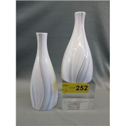 Pair of Royal Doulton "Willow Wisp" vases
