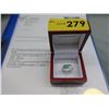 Image 2 : Ladies 1.08 CTW Emerald Ring