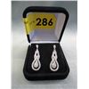 Image 2 : New - One Quarter Carat Diamond Drop Earrings