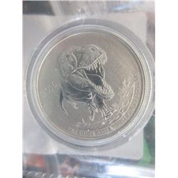 2016 Tyrannosaurus Rex Canadian $20 Silver coin