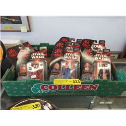 7 Star Wars Episode 1 figurines