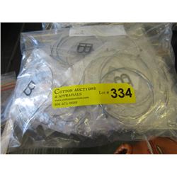 100 Assorted guitar strings