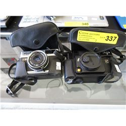Yashika & Minolta cameras - used