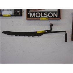 Vintage Hay Knife/ Ice Saw ca1920