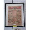 Image 1 : 1940's Drugstore flyer - framed