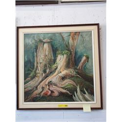 Lora Armbruster signed original oil painting
