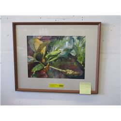 Lora Armbruster signed original watercolor