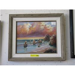 Lora Armbruster signed original oil painting