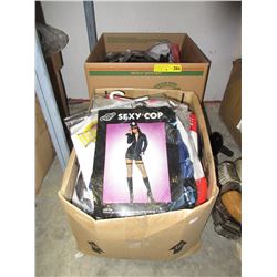2 Cases of new adult  Halloween costumes