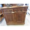 Image 1 : Victorian walnut sideboard - circa 1880