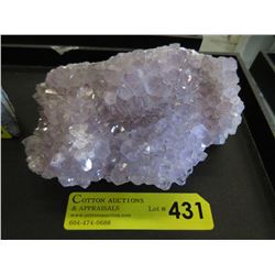 Amethyst crystal formation - 1.5 kg