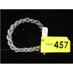 .925 Silver Toggle Bracelet - 25 grams