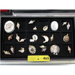23 Shell & Mother of Pearl ornaments