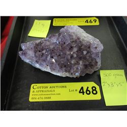 500 Gram Amethyst Crystal Formation