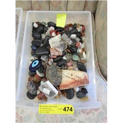 3 KG of Assorted Polished or Tumbled rocks