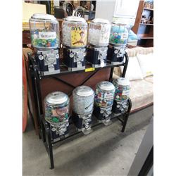 Beaver 8 head vending unit & rack