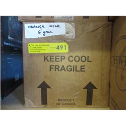10 kg Box of orange milk chocolates