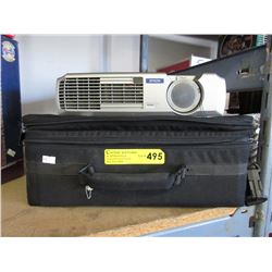Epson LCD projector with carrying case