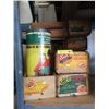 Image 1 : Wood orange boxes & Lincoln Logs