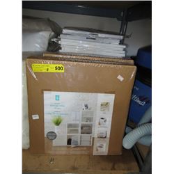 8 New storage cubes & bins