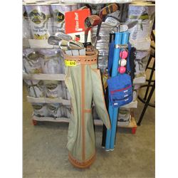 2 Bags of ladies golf clubs