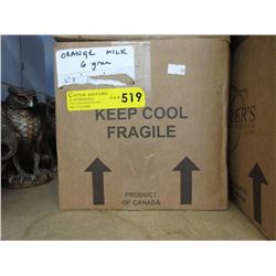 10 KG Box of orange milk chocolate