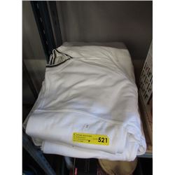 10 New XL sweatshirts - white.