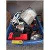 Image 1 : Shop lights & electric drills - used
