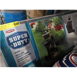 Rolling utility cart