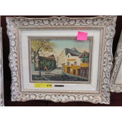 Andre Franchet original oil painting