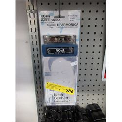 3 Harmonica starter packs - new