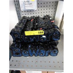 15 Glazed ceramic "Beware" signs
