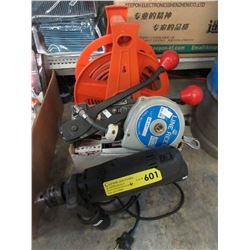 Electric hammer drill, extension cord & more