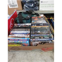 40 DVD movies - used