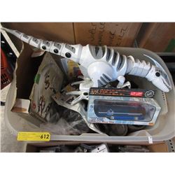 Tote of used toys