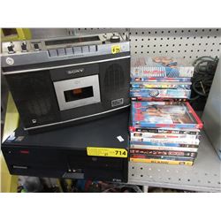 Electronics & DVD's - used