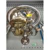 Image 1 : Vintage Brass & silver plate