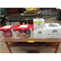 5 Boxed Christmas decorations