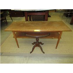 Mid-Century modern coffee & vintage accent table