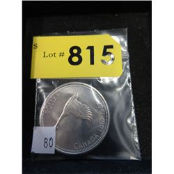 1967 Canadian Centennial Silver Dollar Coin