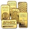 Image 1 : SIX 1 gram Gold Bars .999 Fine