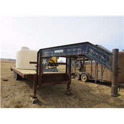 1995 PJ BALL FIFTH WHEEL FLAT DECK TRAILER