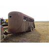 Image 1 : OLDER 16' STOCK TRAILER