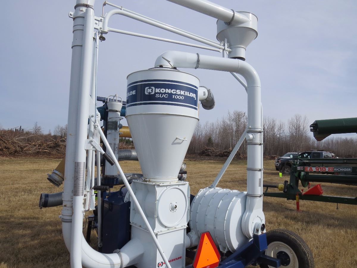 2012 KONGSKILDE SUC 1000 PTO GRAIN VACUUM
